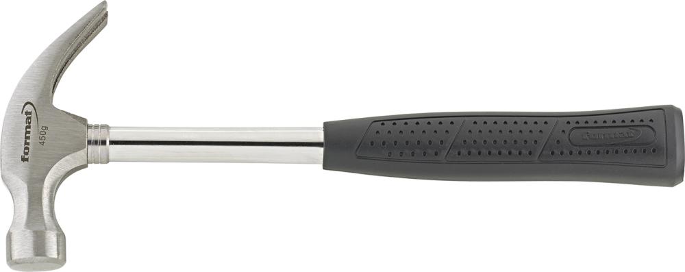 Klauenhammer mit Stahlrohrstiel 450g FORMAT Produktbild img1 L