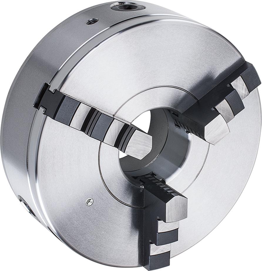 Spiralring-Dreibacken-Drehfutter mit zylindrischer Zentrieraufnahme, DIN 6350, F Produktbild img1 L