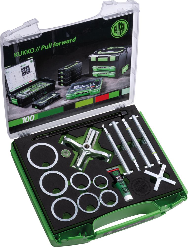 Kugellagerabzieher-Satz PULLPO für mittlere Lager17-100mm KUKKO Produktbild img1 L