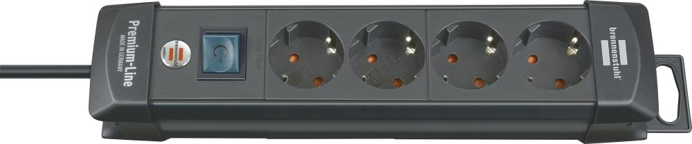 Steckdosenleiste 4-fach H05VV-F3G1,5 1,8m Premium-Line Brennenstuhl Produktbild img1 L