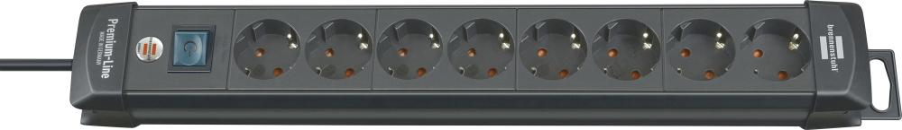 Steckdosenleiste 8-fach H05VV-F3G1,5 3m Premium-Line Brennenstuhl Produktbild img1 L