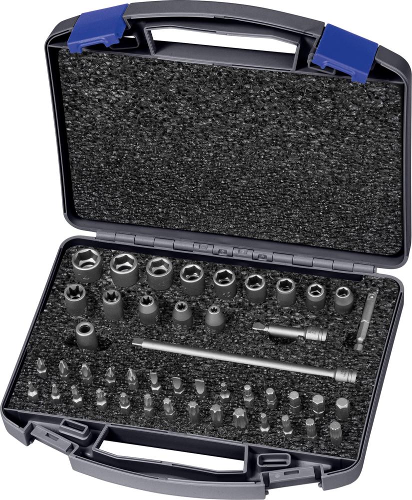 Kraft- Steckschlüssel-Satz 1/4" 46-teilig ASW Produktbild img1 L