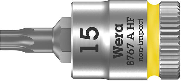 Schraubendrehereinsatz mit Haltefunktion 1/4" T15x28mm Wera Produktbild img1 L