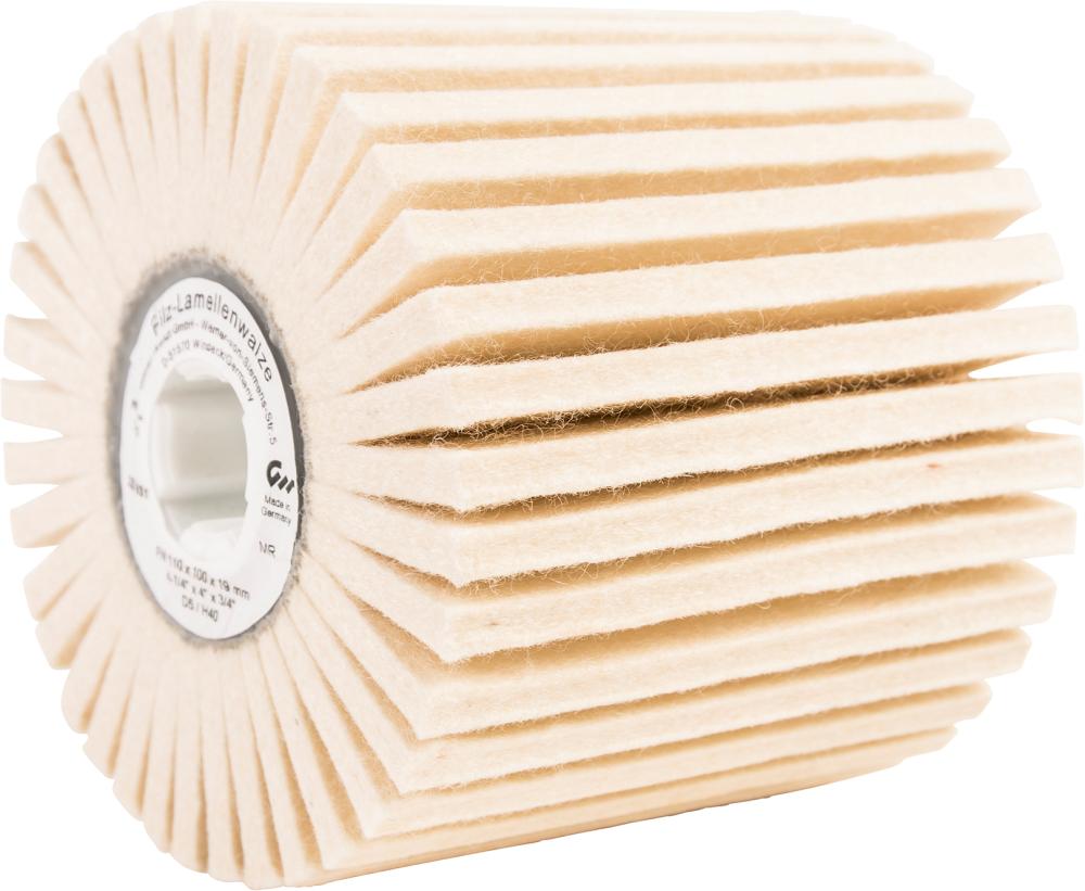 Filz-Lamellenpolierwalze Produktbild img1 L