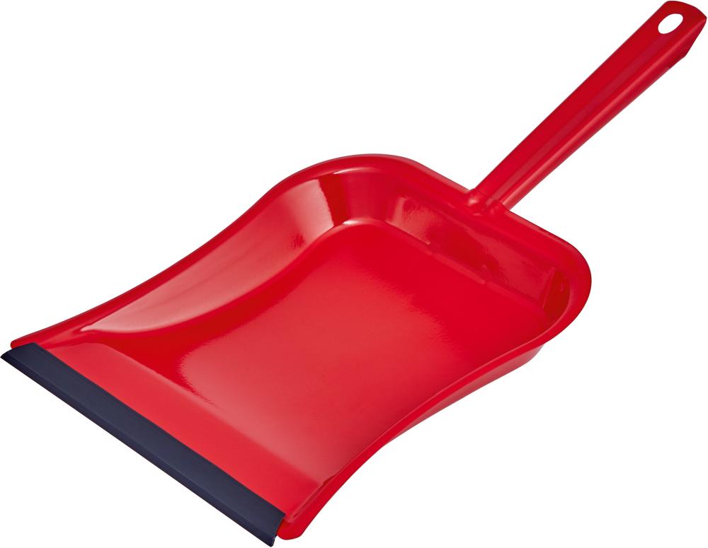 Kehrschaufel mit Gummilippe Metall lackiert Produktbild img1 L
