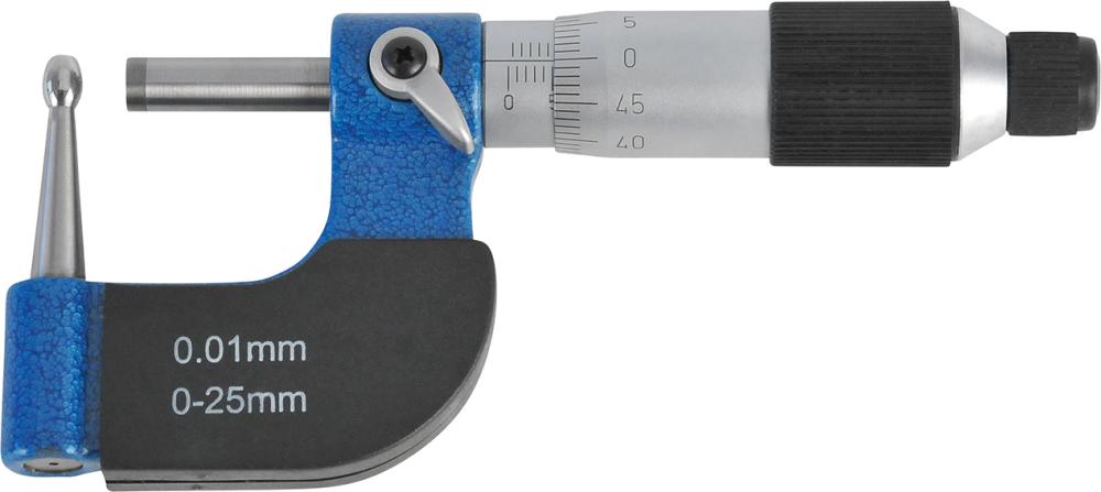 Bügelmessschrauben mit gewölbten Messflächen 0-25mm FORMAT Produktbild img1 L