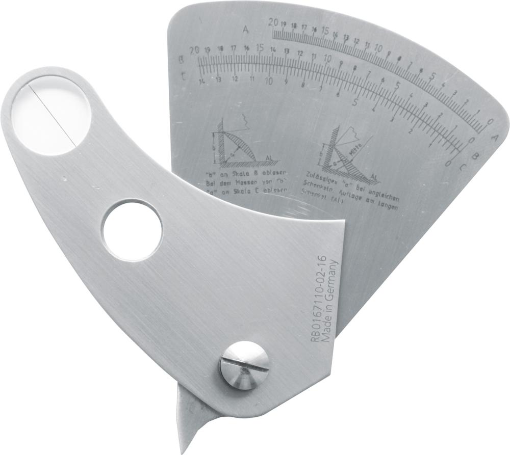 Schweißnahtschablone rostfrei FORMAT Produktbild img1 L