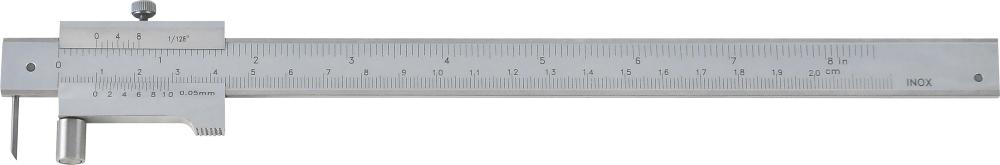 Streichmass mit Rolle 200mm FORMAT Produktbild img1 L