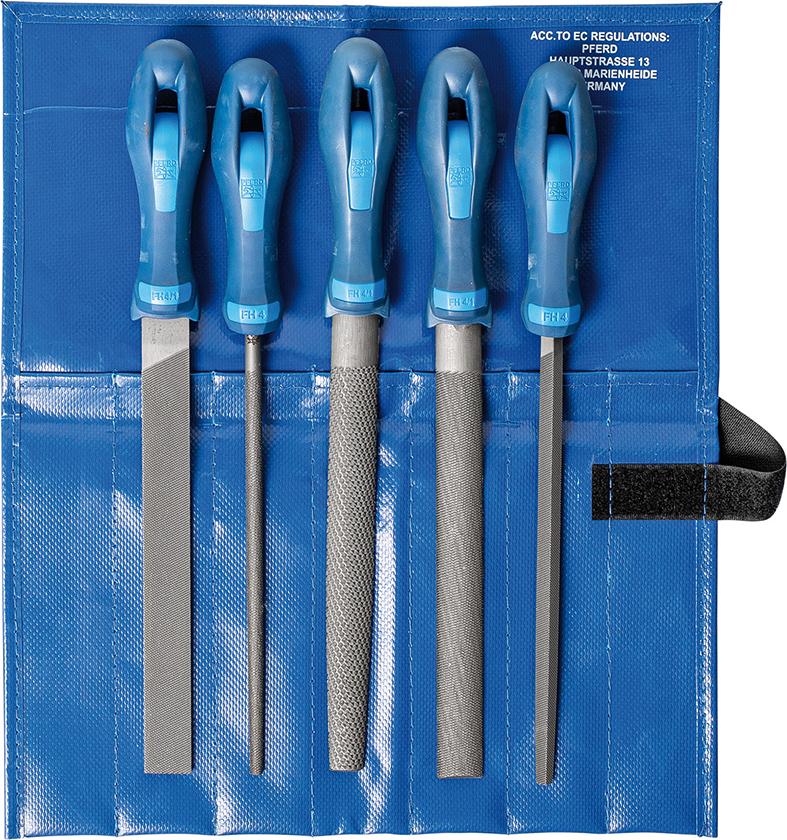Werkstattfeilen-Satz 200mm Hieb 2 5-teilig PFERD Produktbild img1 L
