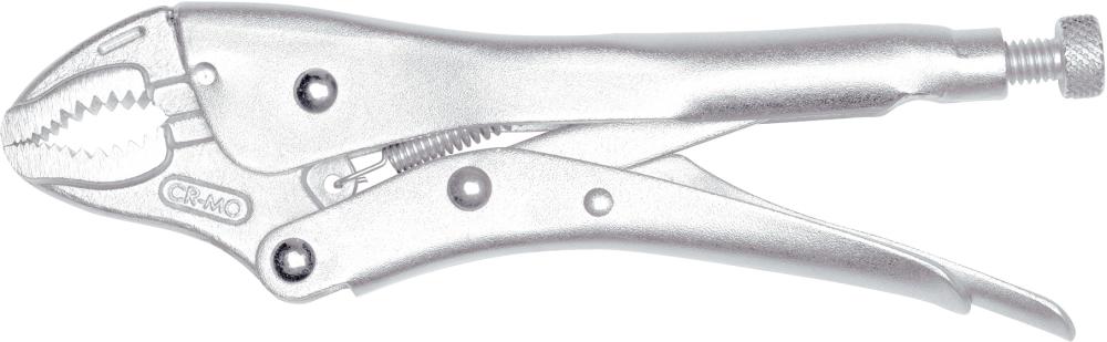 Gripzange mit gebogenen Backen und Drahtschneider Produktbild img1 L