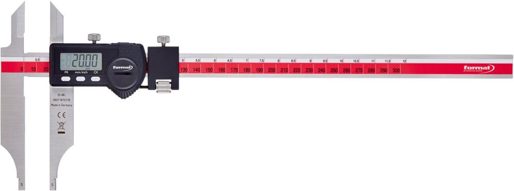 Digital-Werkstattmessschieber mit Messspitzen und Feineinstellung Produktbild img1 L