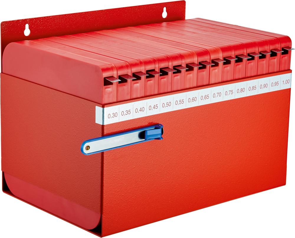 Fühlerlehrenband in Werkstattbox, Federbandstahl Produktbild img1 L