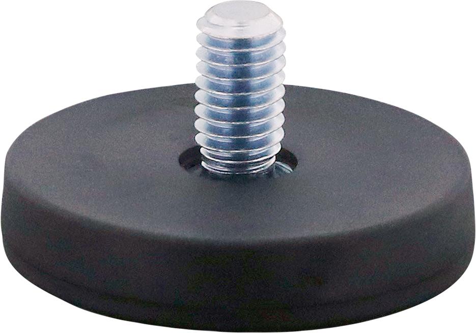 Flachgreifer-Magnet 43mm mit Stift M6/Gummi FORMAT Produktbild img1 L