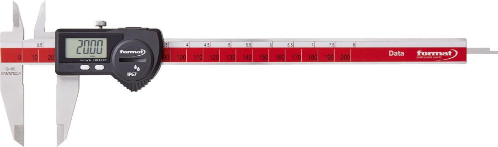 Messschieber digital mit DATA Variable + Daten- Ausgang ohne TM 300mm FORMAT Produktbild img1 L