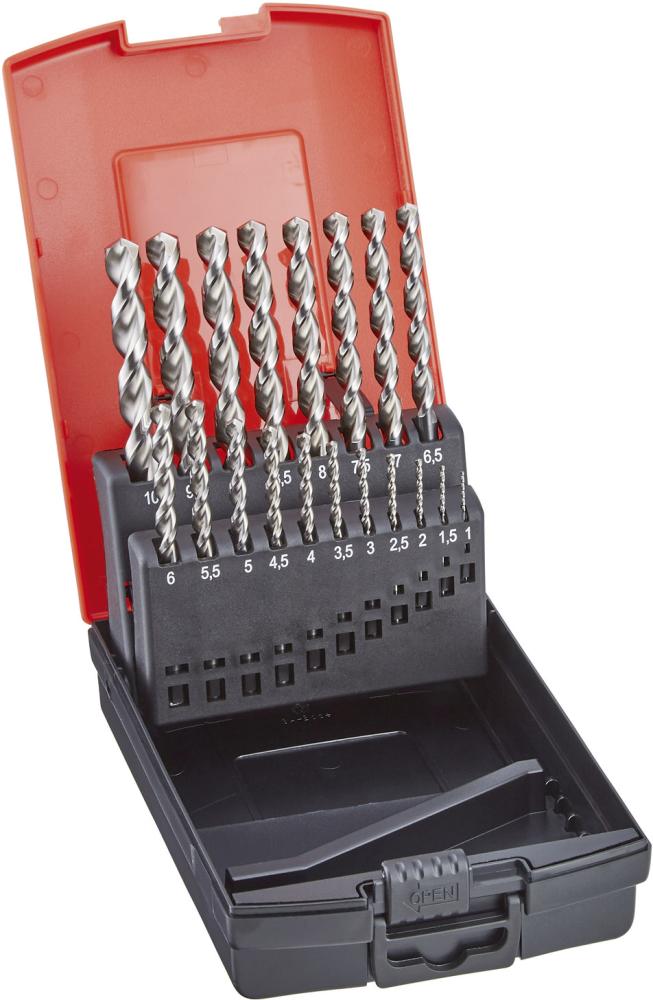 Spiralbohrer-Satz mit zyl. Schaft Produktbild img1 L