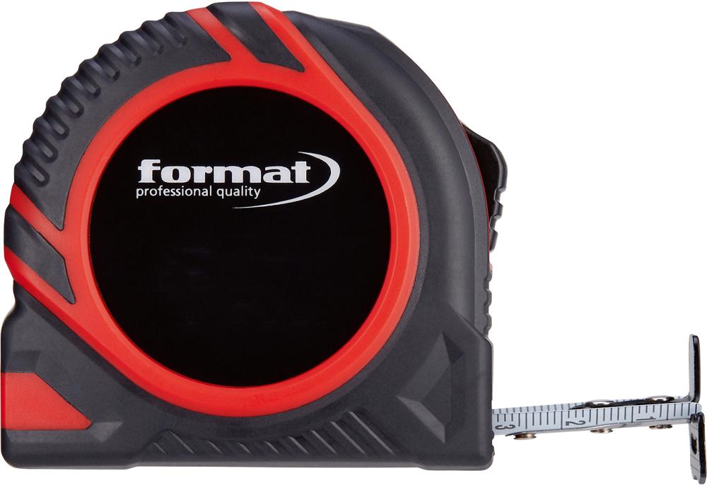 Taschenbandmaß 8mx25mm weiß FORMAT Produktbild img1 L