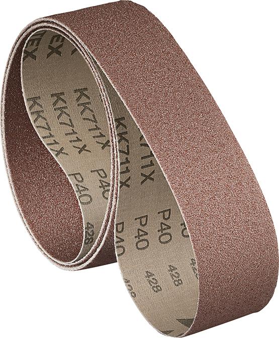 Schleifgewebeband, Korund für die Flächenbearbeitung, Abmessung 100 x 1000 mm Produktbild img1 L