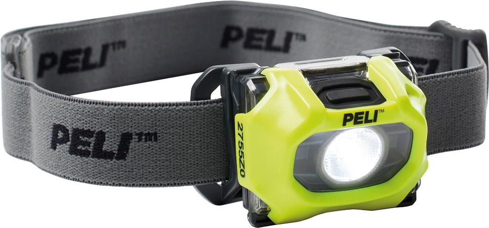 Kopflampe 2755Z0 EX geschützt ATEX Zone 0 Peli Produktbild img1 L