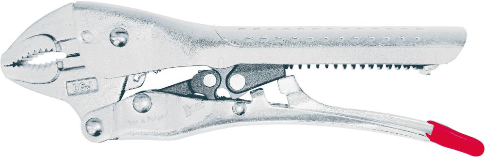 Automatik-Gripzange mit gebogenen Backen und Drahtschneider Produktbild img1 L