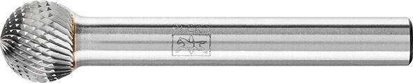 Frässtift HM Kugelform 1009 MICRO 6mm 10x 9mm Pferd Produktbild img1 L