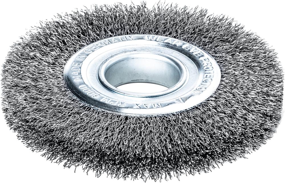 Rundbürste, Stahldraht, gewellt Produktbild img1 L