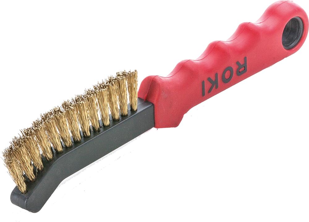 Bremssattelbürste ROKI®, Messingdraht, gewellt Produktbild img1 L