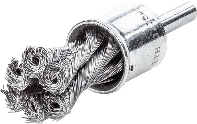 Pinselbürste, Stahldraht, gezopft Produktbild img1 L