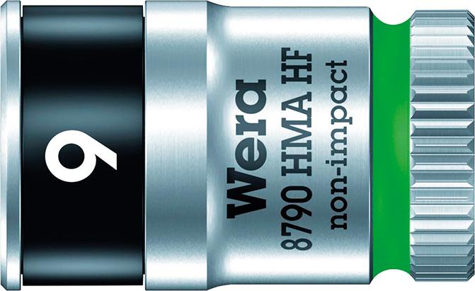 Steckschlüsseleinsatz 6-kant 1/4" 9mm mit Haltefunktion Wera Produktbild img1 L