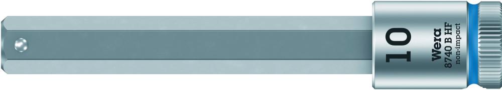 Schraubendrehereinsatz 3/8" Innensechskant mit Haltefunktion 10x100mm Wera Produktbild img1 L