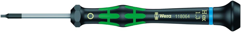 Elektronik- Schraubendreher Innensechskant 1,3mm Wera Produktbild img1 L