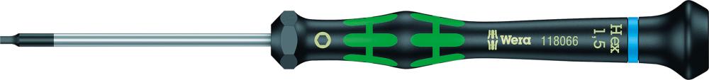 Elektronik- Schraubendreher Innensechskant 1,5mm Wera Produktbild img1 L