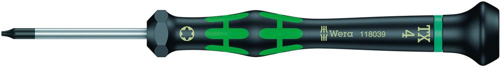 Elektronik- Schraubendreher T4x40mm Wera Produktbild img1 L