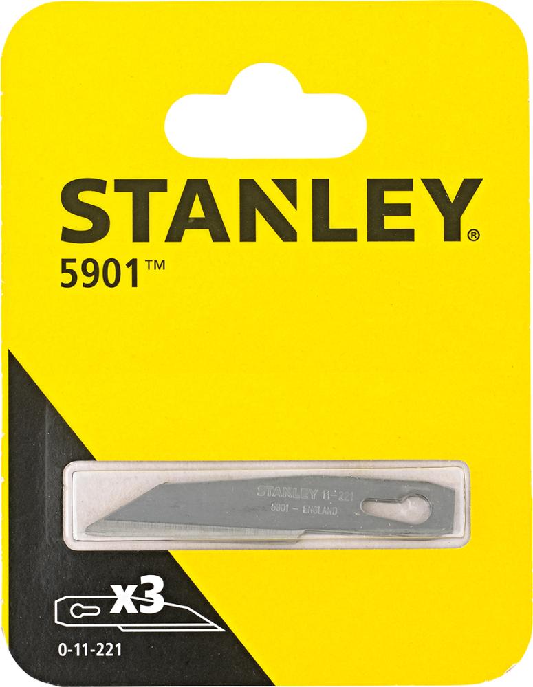 Messerklinge 3 Stück auf SB-Karte STANLEY Produktbild img1 L