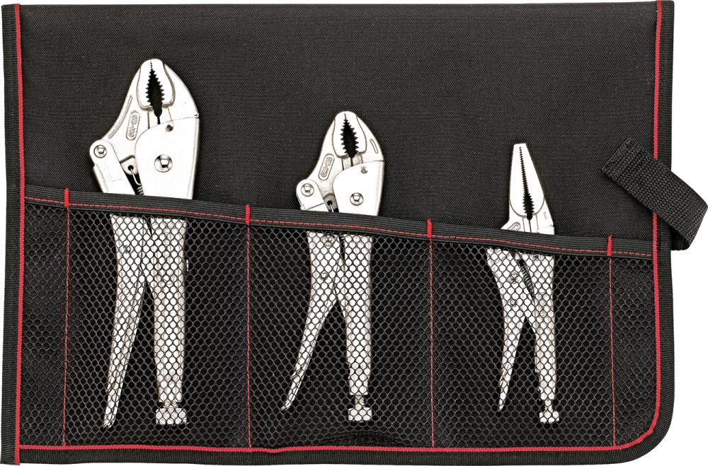 Gripzangensatz 3 teilig in Rolltasche FORMAT Produktbild img1 L