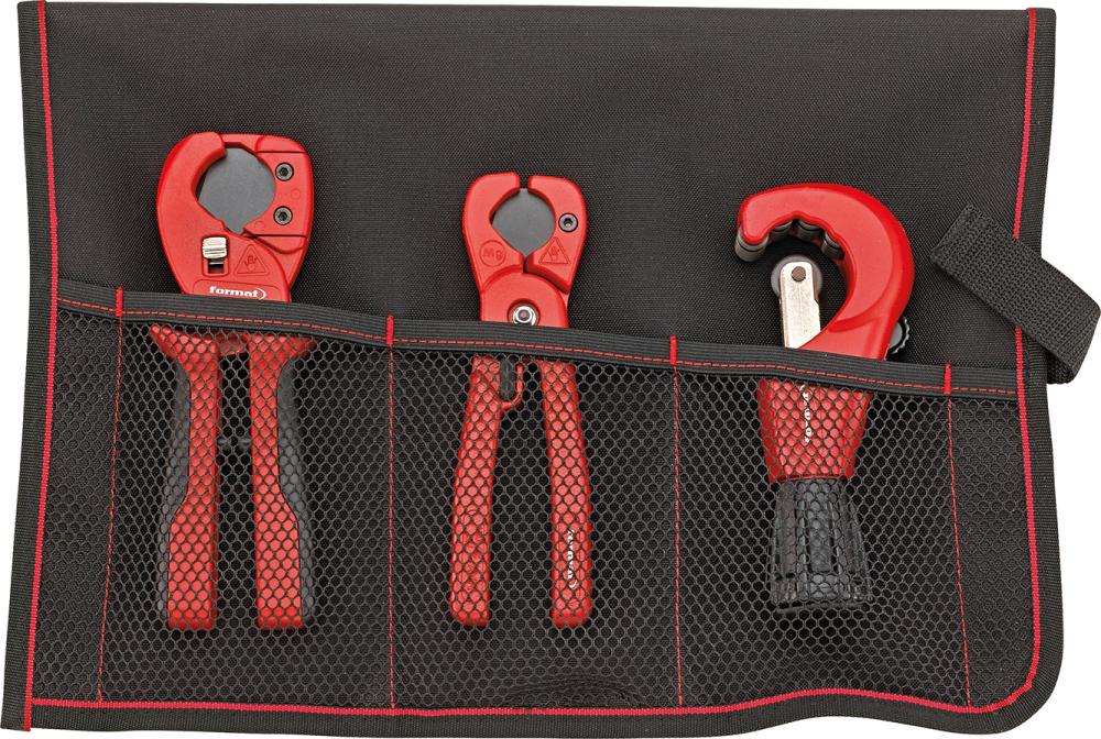 Rohrabschneidersatz 3 teilig in Rolltasche FORMAT Produktbild img1 L