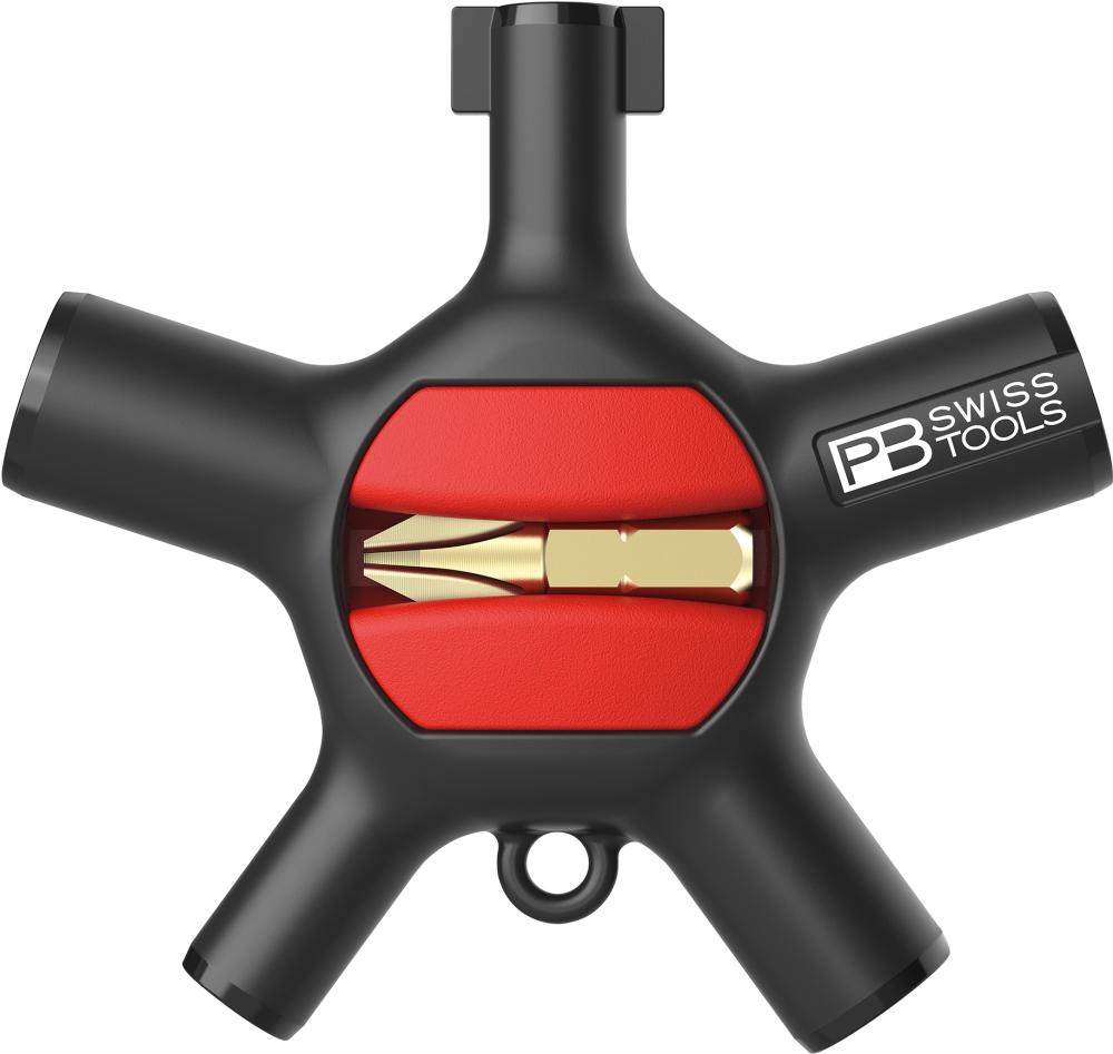 Schaltschrankschlüssel 9 in 1 Tool PB Swiss Tools Produktbild img1 L