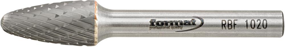 Frässtift HM Rundbogenform 1020 C 6mm 10x20mm FORMAT Produktbild img1 L