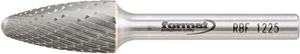 Frässtift HM Rundbogenform 1225 C 6mm 12x25mm FORMAT Produktbild img1 L