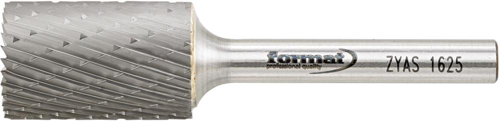 Frässtift HM zylindrisch mit Stirnverzahnung 1625 C 6mm 16x25mm FORMAT Produktbild img1 L