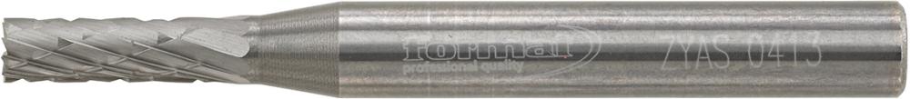 Frässtift HM zylindrisch mit Stirnverzahnung 0413 C 6mm 4x13mm FORMAT Produktbild img1 L
