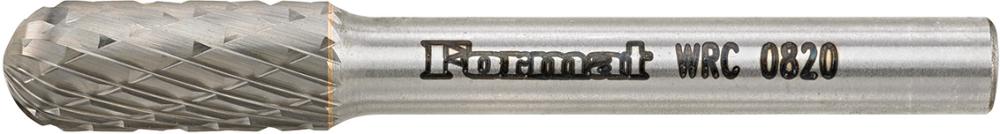 Frässtift HM Walzenrundform 0820 C 6mm 8x20mm FORMAT Produktbild img1 L