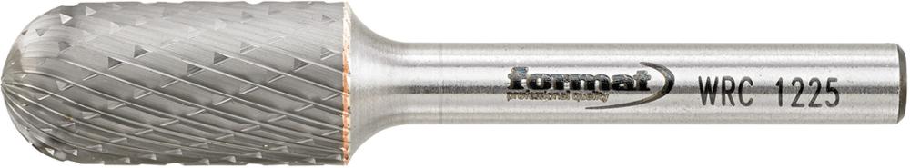 Frässtift HM Walzenrundform 1225 C 6mm 12x25mm FORMAT Produktbild img1 L