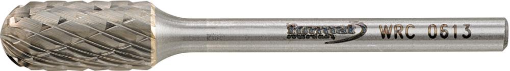 Kleinfrässtift HM Walzenrundform 0613 C 3mm6x13mm FORMAT Produktbild img1 L