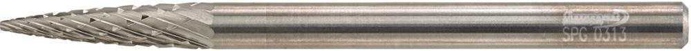 Kleinfrässtift HM Spitzbogenform 0313 C 3mm3x13mm FORMAT Produktbild img1 L