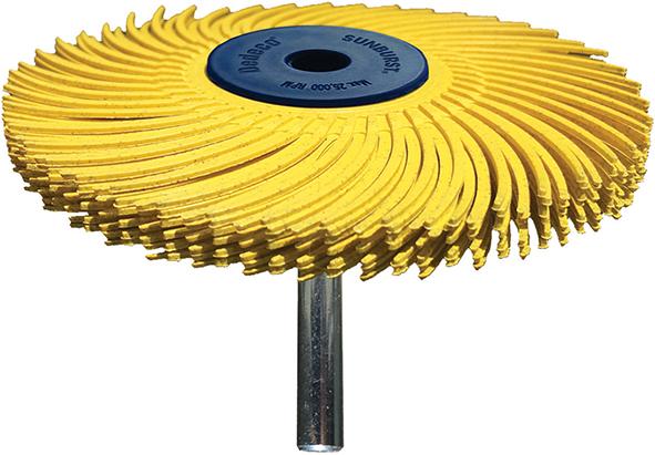 RadialschleifSchaftbürsteØ 76x6,4mm A80 gelb Typ TC, S6x40mm Tyrolit Produktbild img1 L
