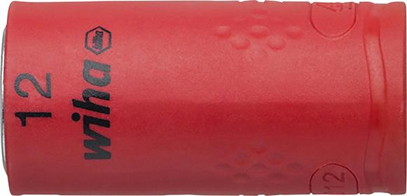 Steckschlüsseleinsatz 6-kant 3/8" 12mm VDE Wiha Produktbild img1 L