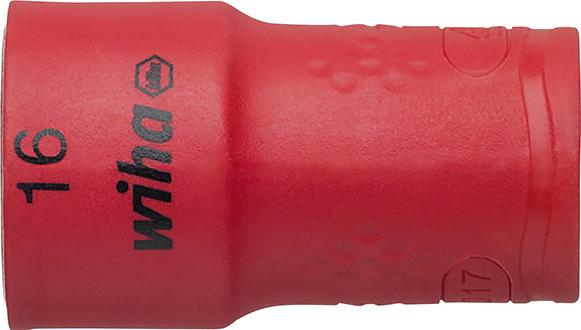 Steckschlüsseleinsatz 6-kant 3/8" 16mm VDE Wiha Produktbild img1 L