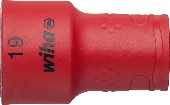 Steckschlüsseleinsatz 6-kant 3/8" 19mm VDE Wiha Produktbild img1 L