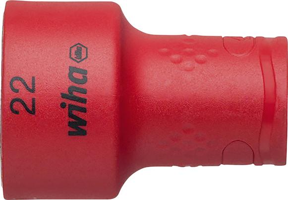 Steckschlüsseleinsatz 6-kant 3/8" 22mm VDE Wiha Produktbild img1 L