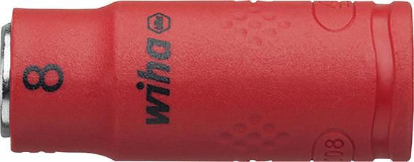 Steckschlüsseleinsatz 6-kant 1/4" 8mm VDE Wiha Produktbild img1 L